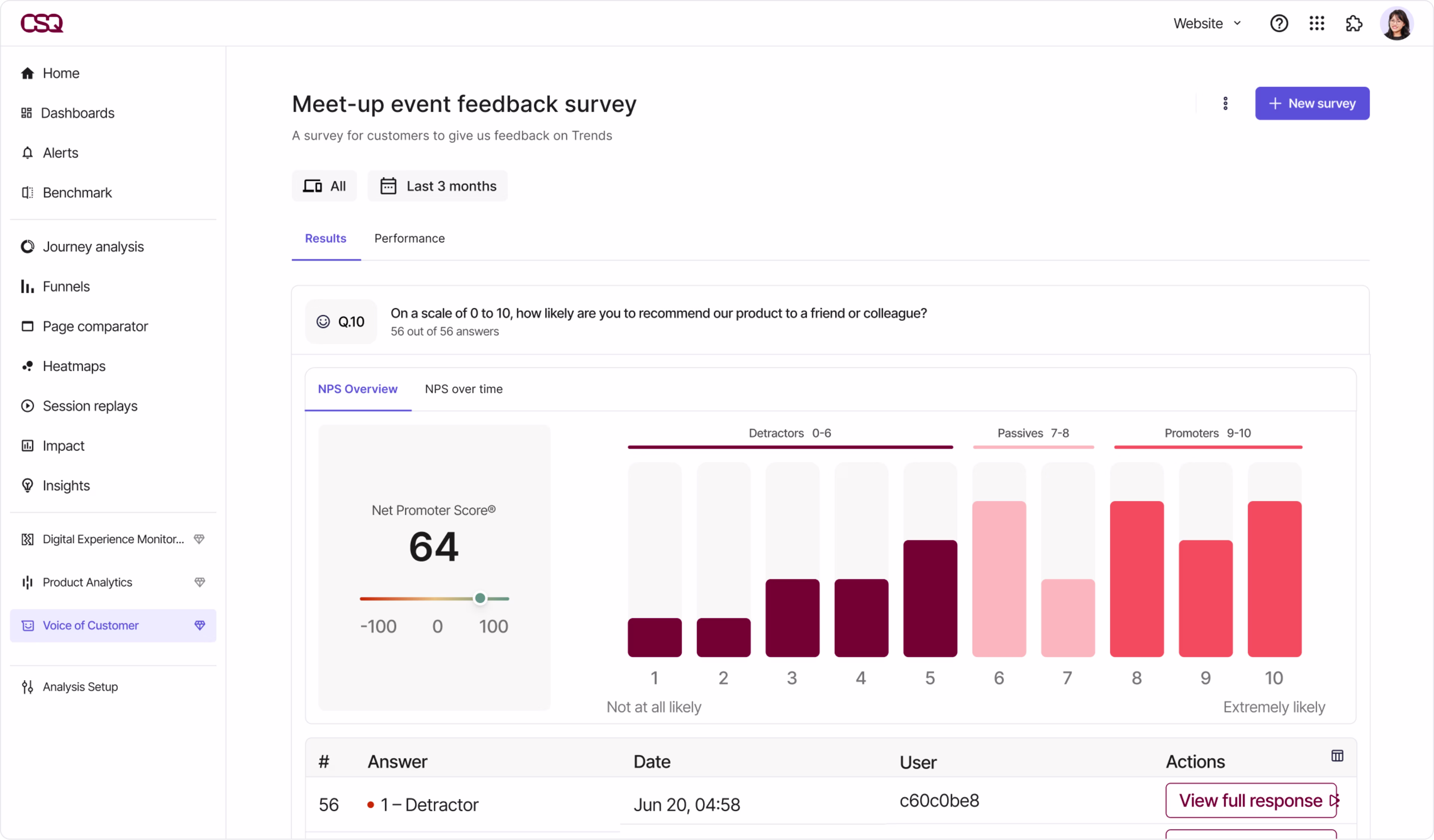 Survey hero
