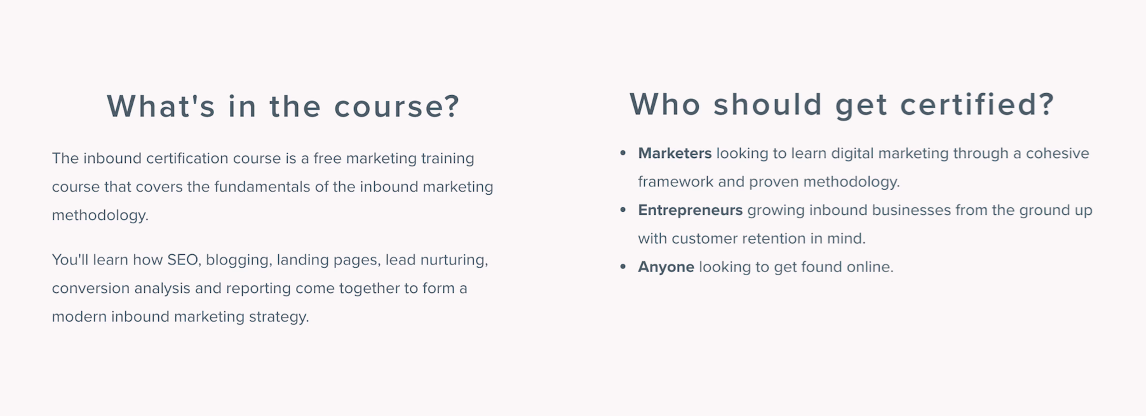 [Asset] Customer story - Hubspot - Whats in the course