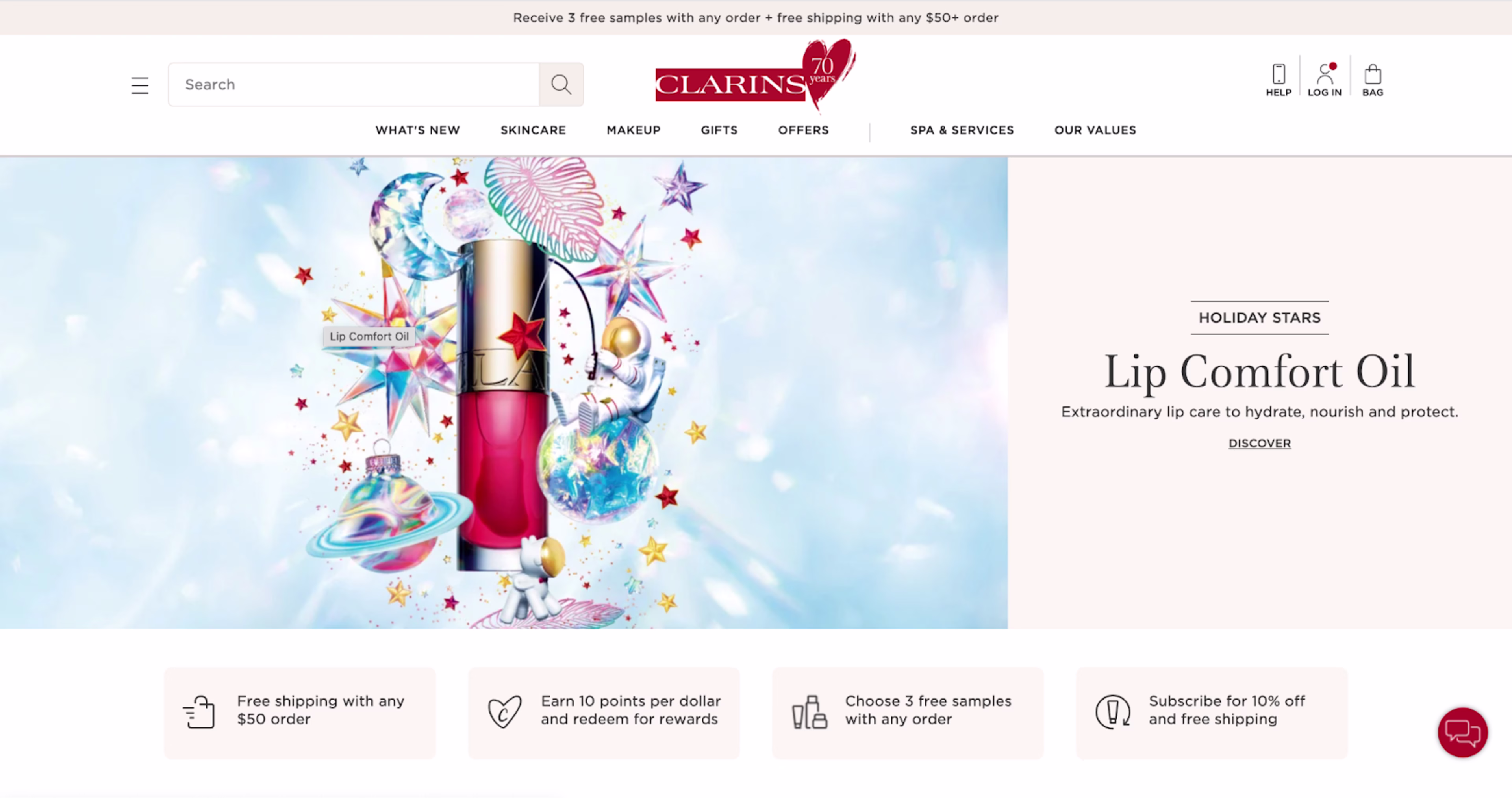 [Customer story] [Clarins] Website